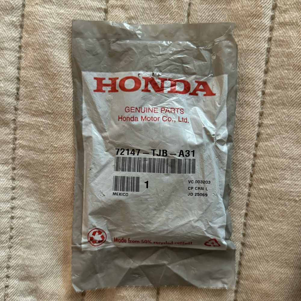 Honda Genuine Parts Packaging
